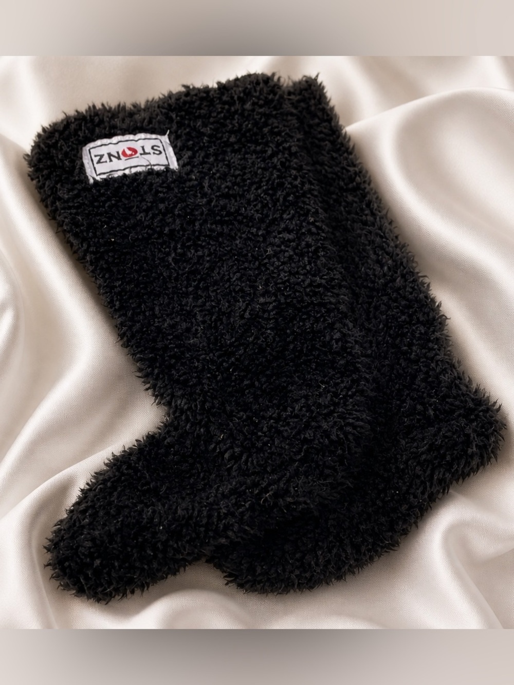 Stonz Toddler Size 7 Black Sherpa Boot Liners